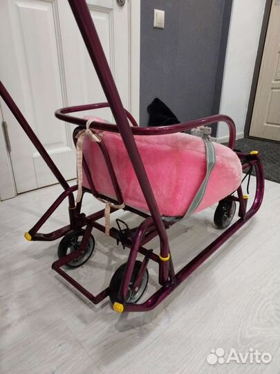 Детские санки на колесах