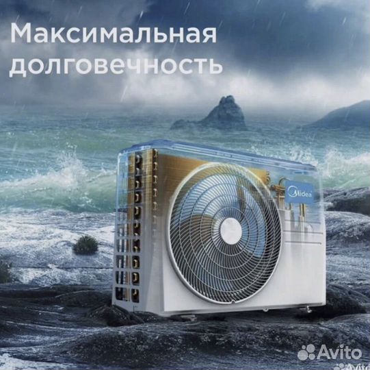 Сплит система и кондиционер midea