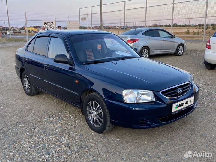 Hyundai Accent 1.5 AT, 2008, 146 333 км