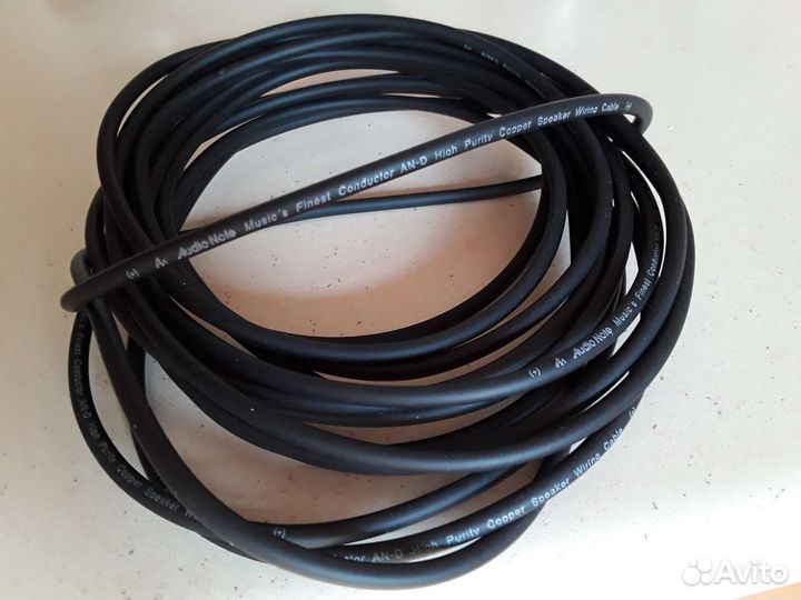 Акустический кабель audio note AN-D (1 метр )