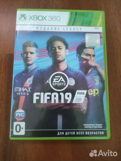 Диск фифа 19 на xbox 360