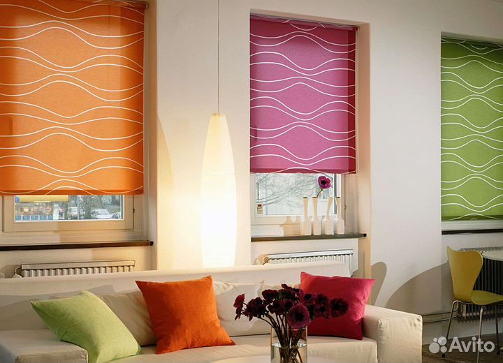 Жалюзи, рулонные шторы