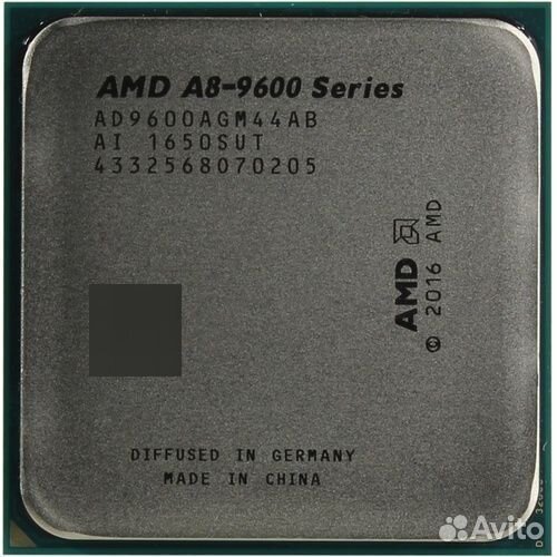 Процессор AMD A8-9600 (AM4 3.1-3.4GHz 4c/4t)