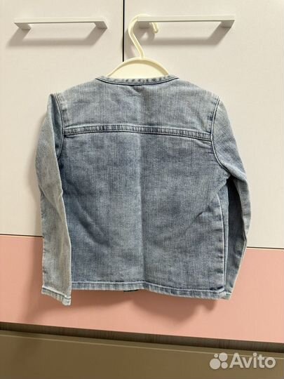 Куртка джинсовка на девочку 98-104