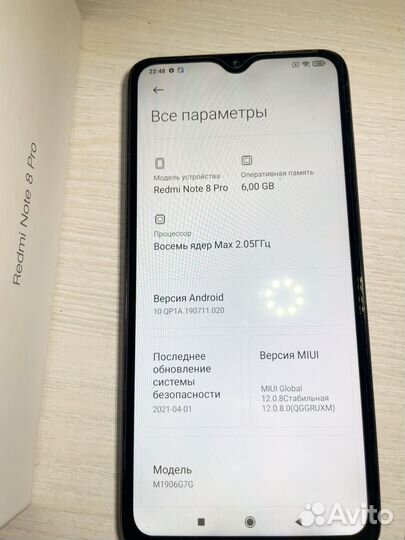 Xiaomi Redmi Note 8 Pro, 8/128 ГБ