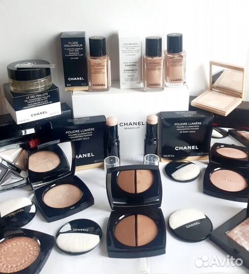 Пудры, хайлайтеры chanel