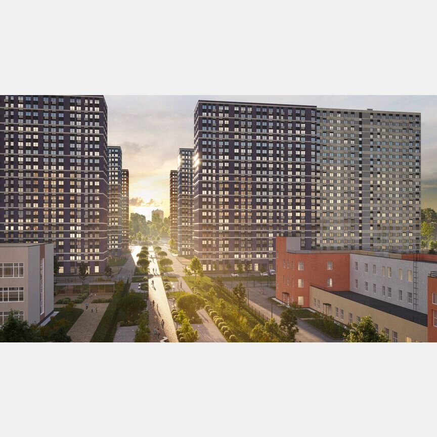 2-к. квартира, 47,2 м², 13/23 эт.