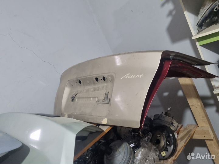 Крышка багажника хундай акцент