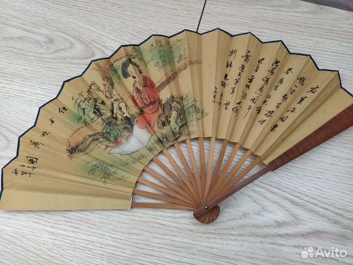 Веер интерьерный