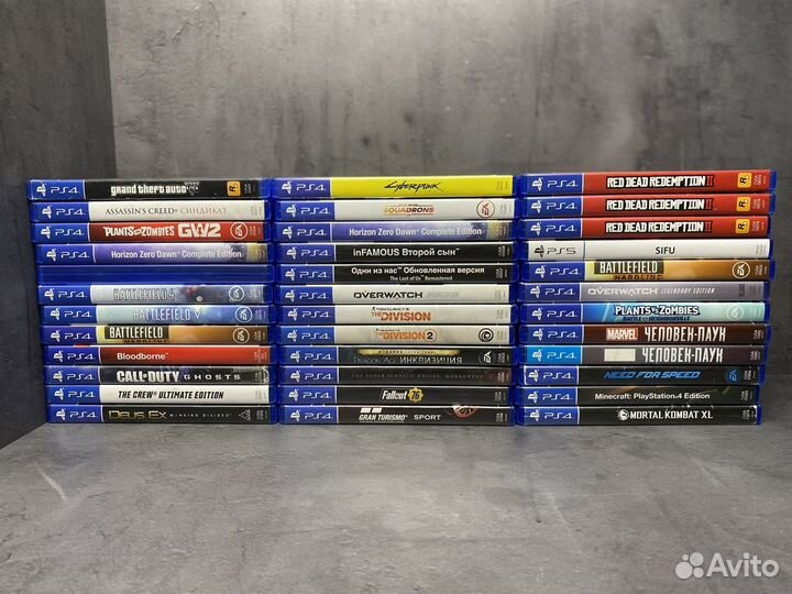 Выкуп / Скупка / Игры диски на PlayStation 4,5 GTA