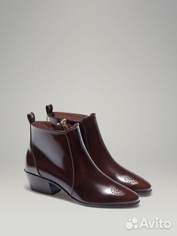 Massimo Dutti казаки натур.кожа, 39-40