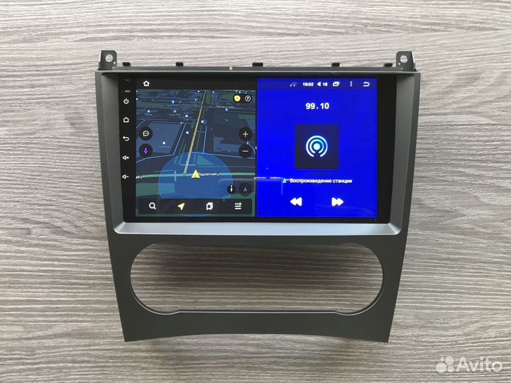 Магнитола Mercedes-Benz W203 Teyes CC2L plus