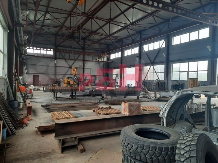 Производство 160кВт с кран-балками 750 кв.м