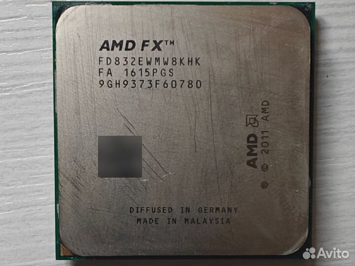 Процессор AMD FX FD832E