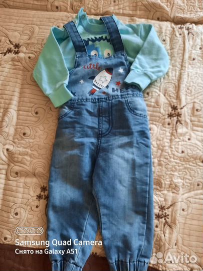 Одежда на мальчика 80-86