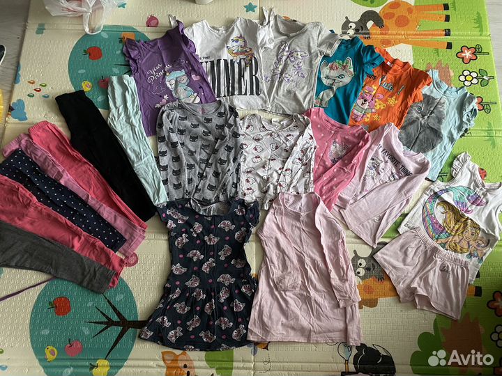 Пакет вещей для девочки