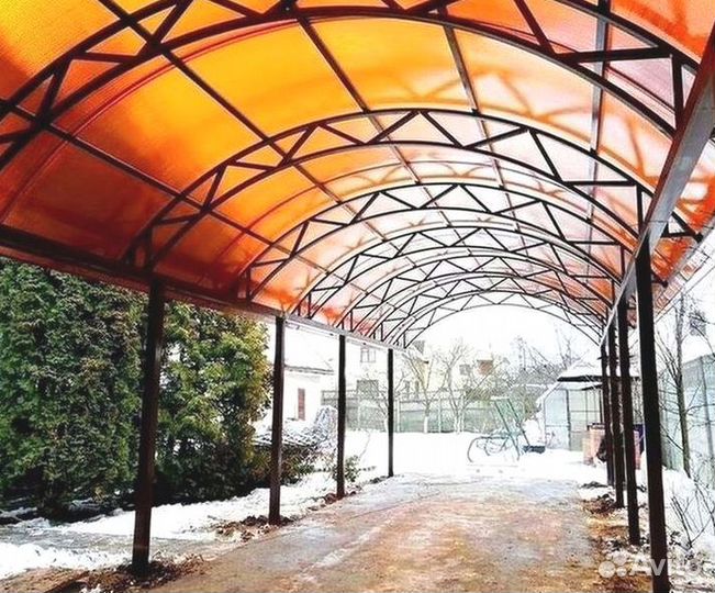 Навесы из поликарбоната