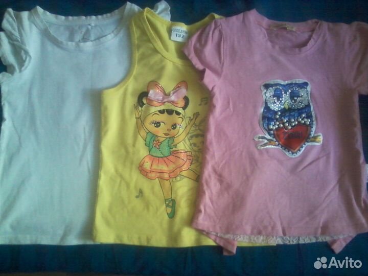 Майки, топы, юбки рост 86 - 100