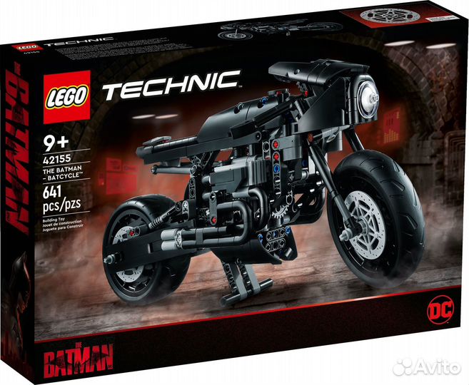 Lego Technic 42155 Бэтцикл Бэтмена (новый)