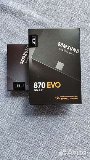 Ssd samsung 870 evo 1tb, 2tb