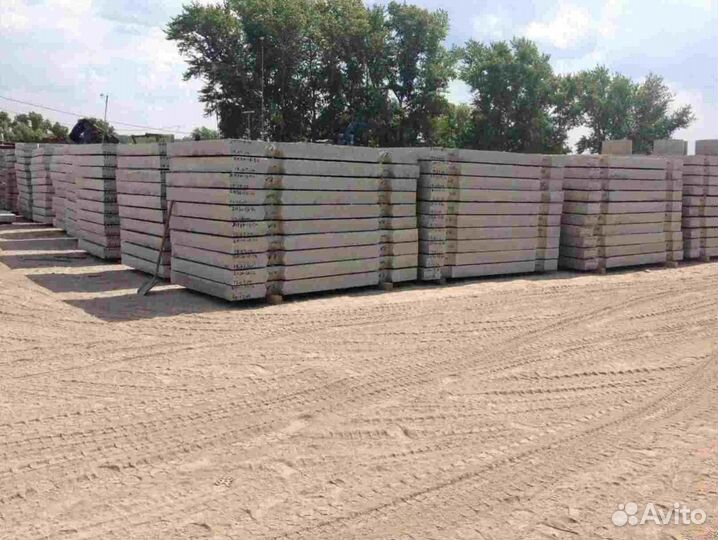 Дорожная плита жби новая 3x1.75 опт