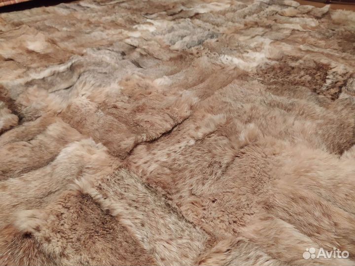 Меховое покрывало рысь