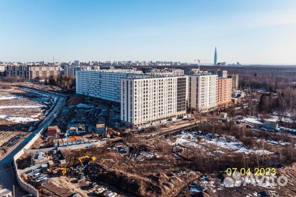 Ход строительства ЖК «Полис Приморский 2» 2 квартал 2023