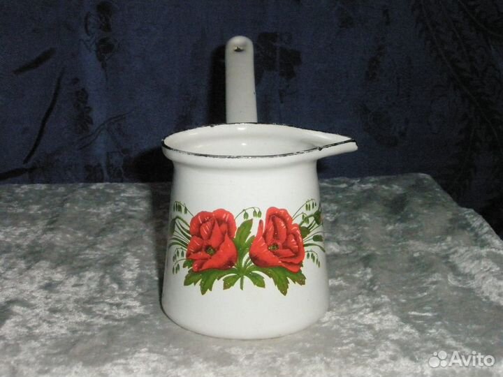 Турка эмалированая СССР, новая