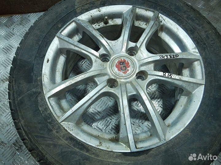 Диск колесный литой R15 4*108 j6,0 ET52,5 DIA63,4