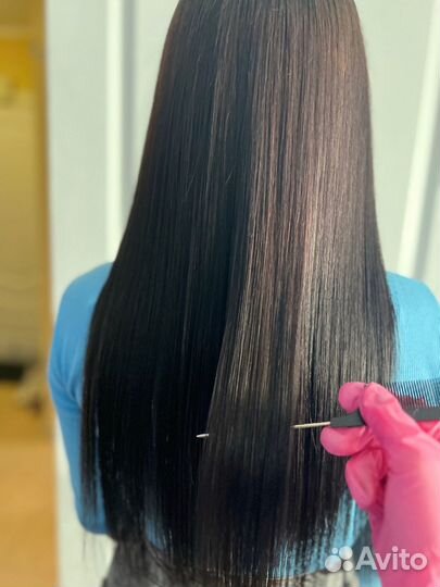 Кератиновое выпрямление волос и ботокс