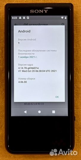 Плеер Sony NW-ZX507