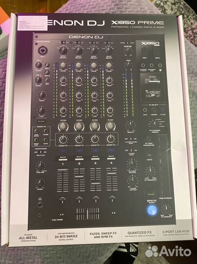 DJ-микшер Denon X1850 Prime новый