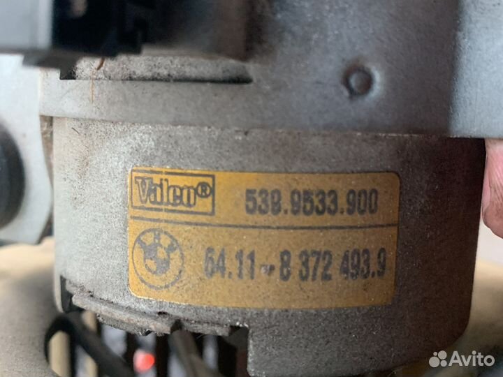 Моторчик печки на bmw e39