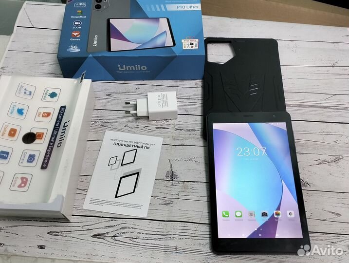 Планшет Android Umiio P10 Ultra, 4/64 GB