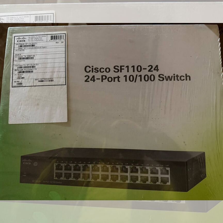 [SF110-24] Cisco — Новый, В Наличии Sf110-24