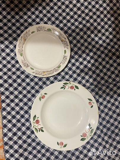 Блюдо винтаж Польша, тарелки СССР, Япония