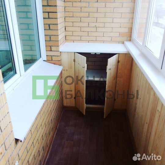 Отделка балконов