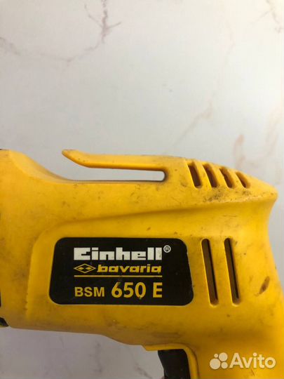 Дрель einhell bsm 650 e