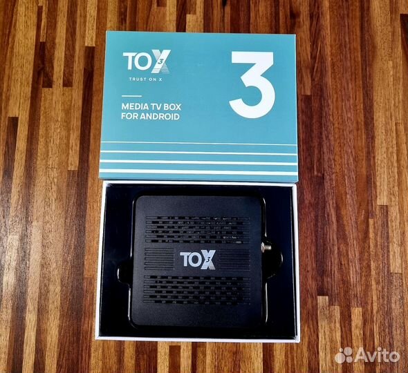 Android TV приставка TOX 3 4/32+настройка под ключ