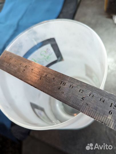 Ваза большая матовое стекло