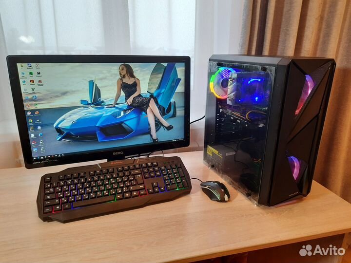 Игровой компьютер Intel Xeon 10 ядер 20 потоков