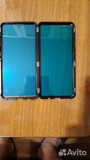 Магнитная чехол Samsung A51стеклянный чехол, Новое