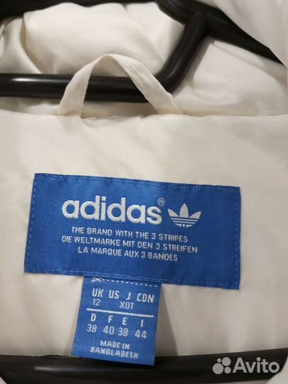 Пуховик женский adidas