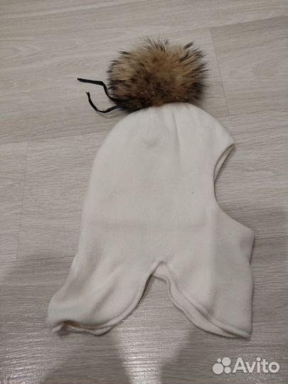 Шапка шлем для девочки