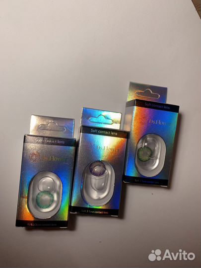 Цветные линзы для глаз