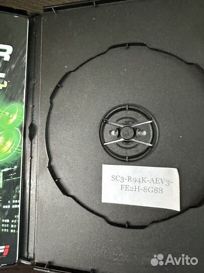 Диск Tom Clancy's Splinter Cell