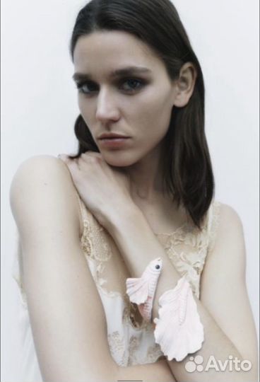 Браслет /серьги рыбка Zara