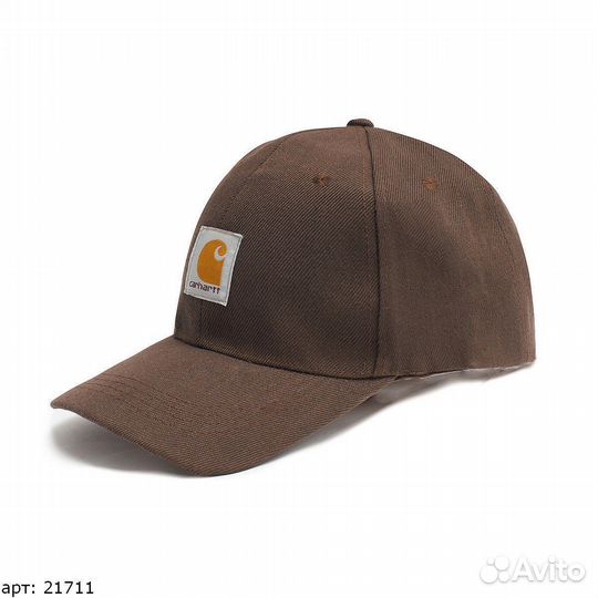Кепка carhartt коричневая