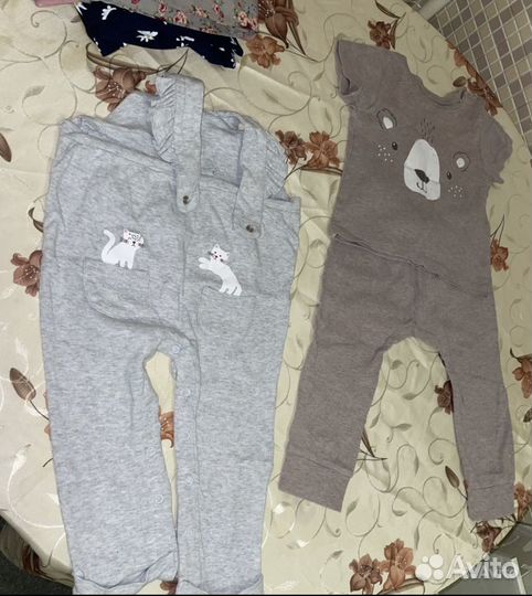 Вещи пакетом на девочку 86