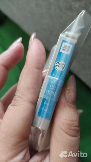 Картридж epson жёлтый синий 92